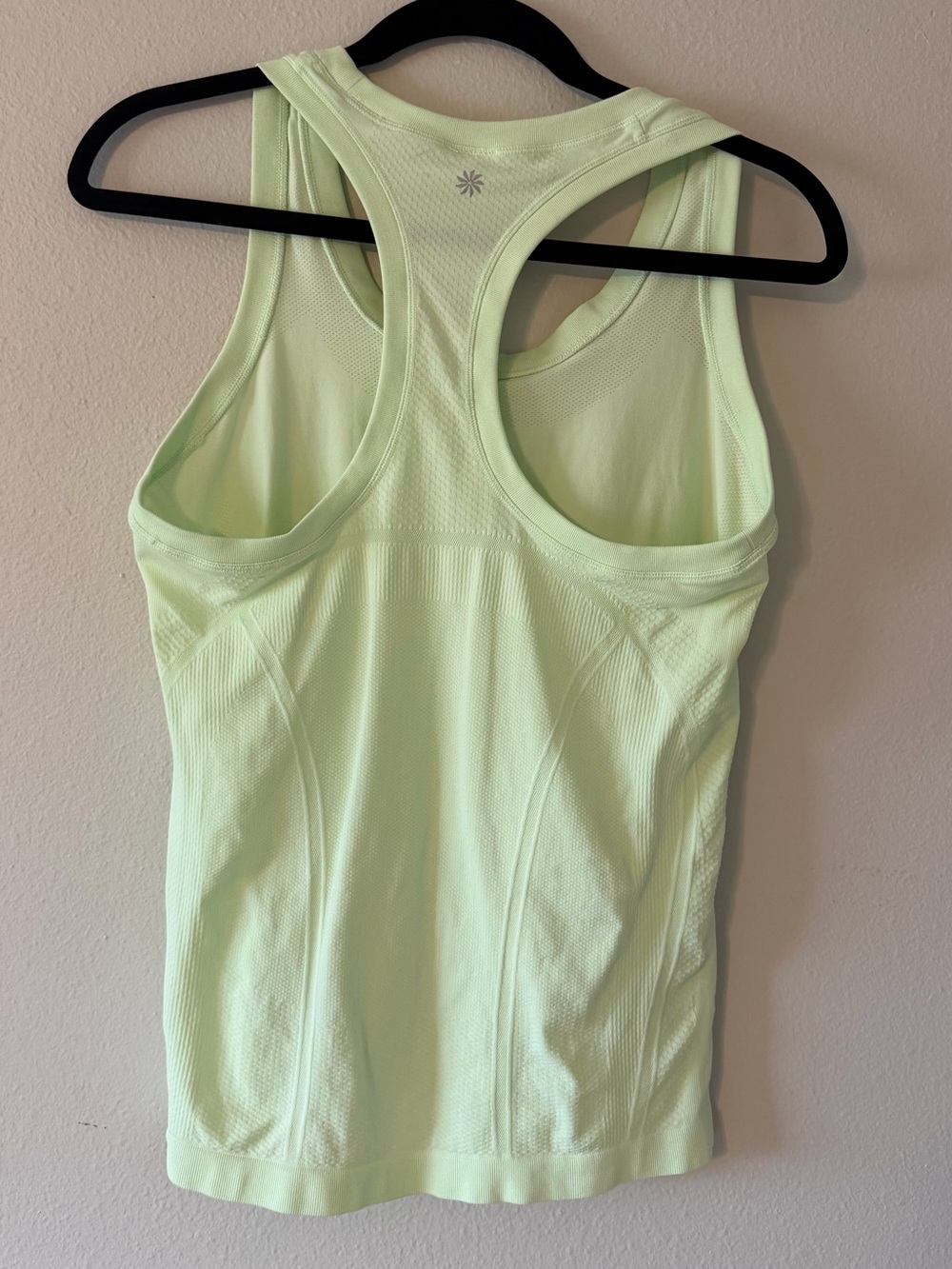 Athleta Seamless Racerback Tank Top Green